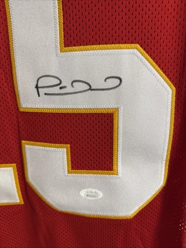 Patrick Mahomes II KC Chiefs signed autographed XL football jersey JSA COA