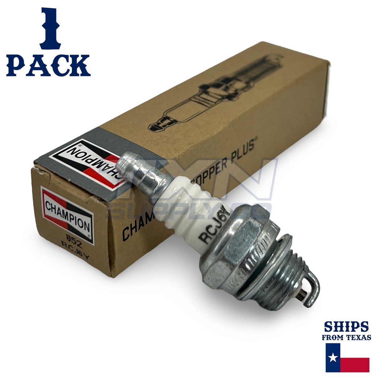 Champion 852 Marine Spark Plug RCJ6Y - 1 Pack | eBay