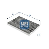 UFI 54.268.00 Innenraumfilter FüR Qashqai I Rogue X-TRAIL II 1.5D-2.5