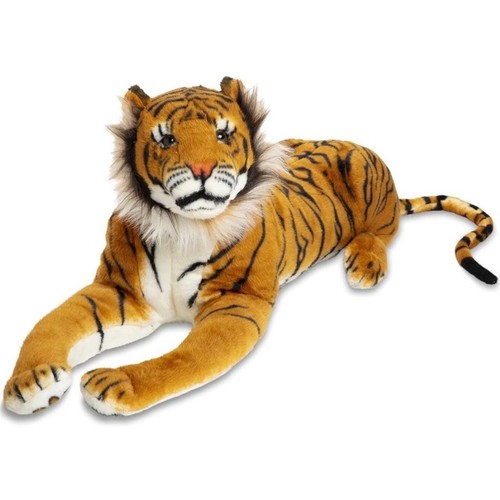 Melissa & Doug Giant Bengal Tiger 46" Lifelike Plush Suffed Animal #2103