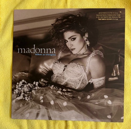 Madonna Like A Virgin LP 1984 Sire Promo 7599-25157-1 VG+ Vinyl