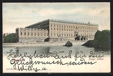 Stoccolma, Kongl. Slottet, cartolina 1905 