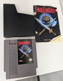Final Fantasy Nintendo Entertainment System NES Complete In Box Authentic 1990