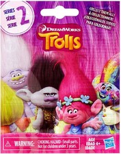 HASBRO DREAMWORKS TROLLS SERIES 2 SURPRISE MINI 2.5" FIGURE ONE BAG RANDOM