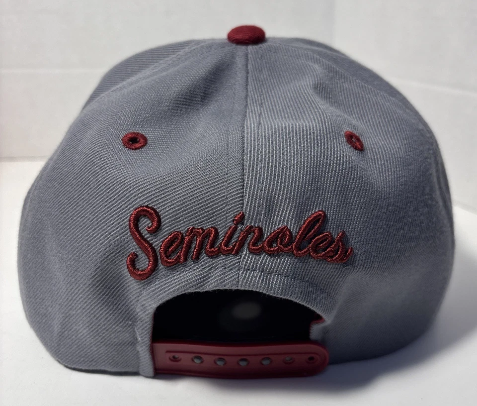 Florida State University FSU Seminoles Adjustable One Size Ball Cap By Zephyr - Image 3 of 4