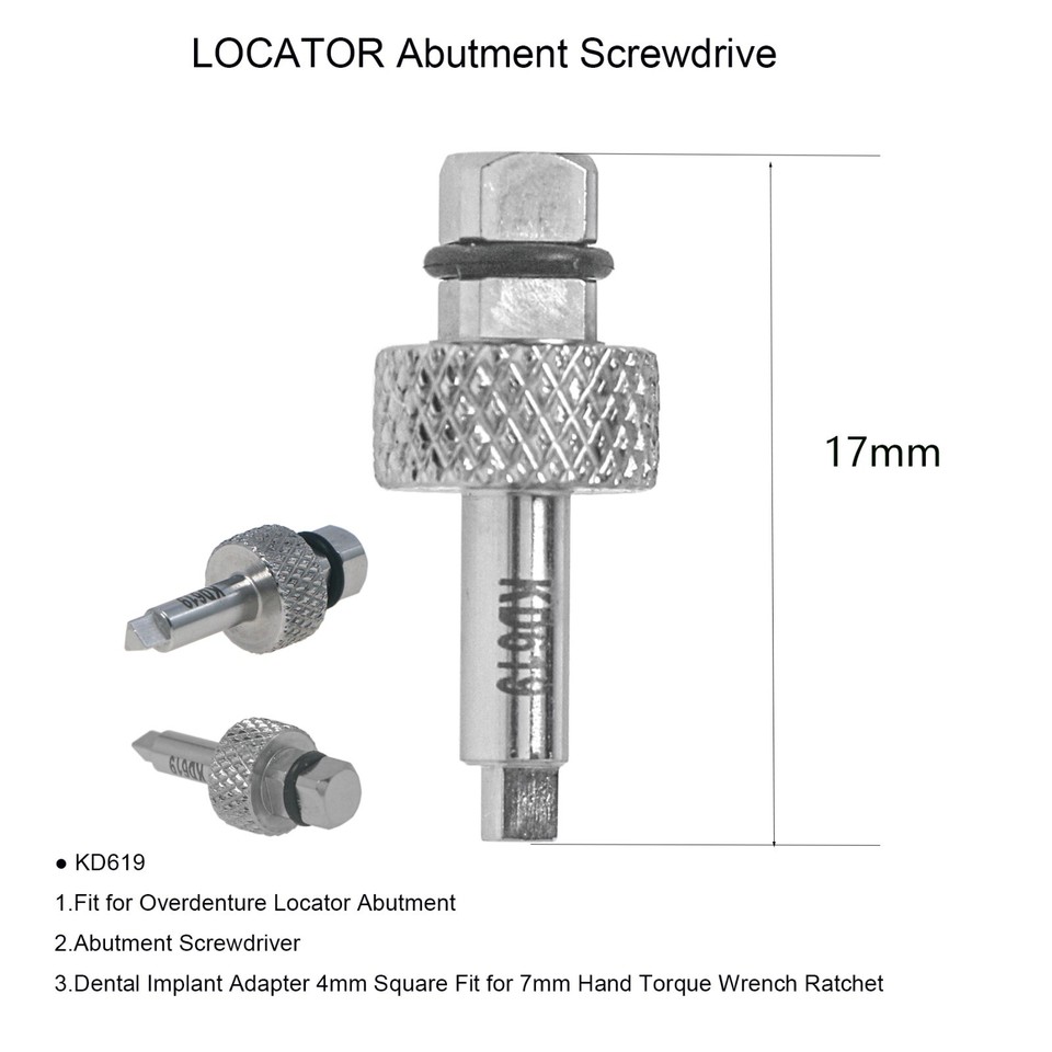 Implant Locator Abutment Driver For Manual Hiossen Osstem Torque Wrench ...