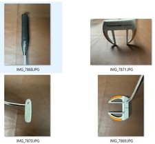 Pinemeadow Golf Gazelle Mallet Putter Steel Shaft, Big Lite oversized grip