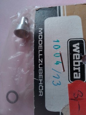 Rarität Ansaugstutzen für Webra Sport-Glo Webra 1004/13 Neu