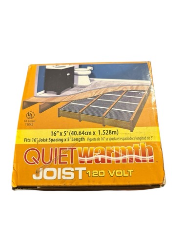 QuietWarmth Joist 120V Radiant Heat Film 16”x5’ Underfloor Heating - Picture 4 of 5