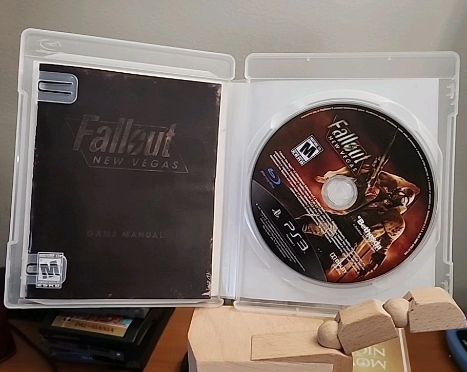 Fallout: New Vegas (Sony PlayStation 3, 2010) PS3 CIB Completo com Manual - Imagem 4 de 4