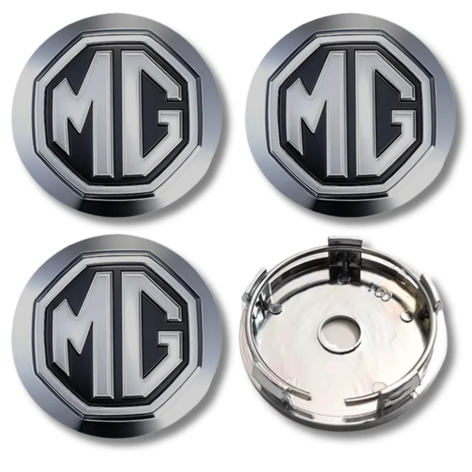 Alloy Wheel Centre Cap Hub x4 For MG Many Models ZS 5 7 6 Cyberster 60mm Silver - Image 4 of 4