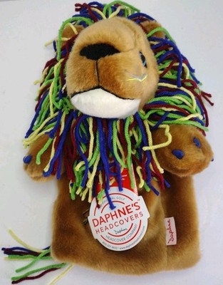 NEW Daphne's Headcovers John Daly Rainbow Mane Lion Driver Headcover