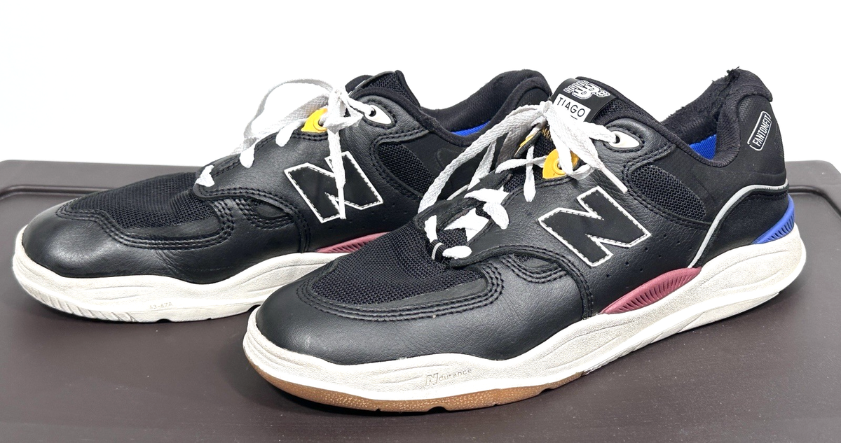 New Balance Numeric 1010 Tiago Lemos Black Multi Skate Shoes Mens 