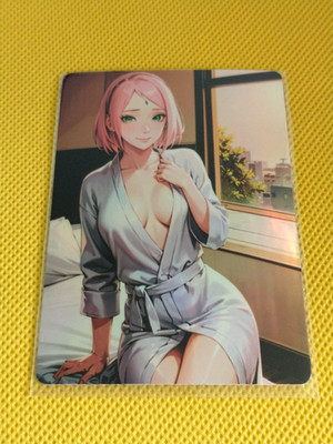 Sakura haruno Goddess Anime Waifu Girl Holo Card