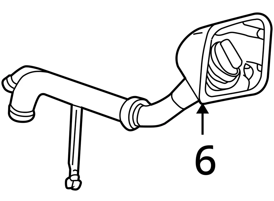 SE ADAPTA A TUBO FORD RANGER 2004-2006 - LLENADO DE COMBUSTIBLE 4L5Z9034AA - NUEVO FABRICANTE DE EQUIPOS ORIGINALES 4L5Z9034AA Foto 3 de 3