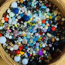 1 Pound Bead Soup Acrylic Glass Charms Upcycled Jewelry Making Crafts 2A