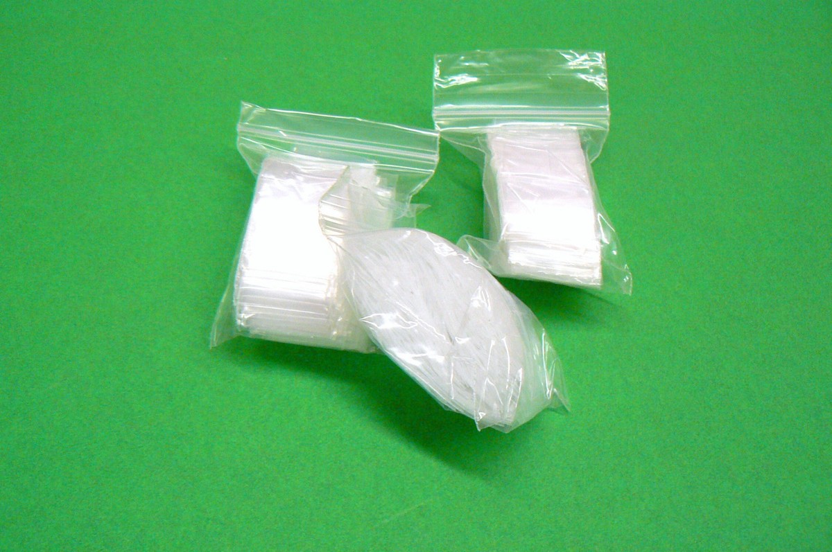 Sacchetti Zip 1x1 2 Mil Sacchetti Richiudibili Con Cerniera 1x1 Pollici - 100 Pezzi, Spessore 2 Mil, Trasparenti, Anti-perdita Blocco Zip Sp - Foto 4