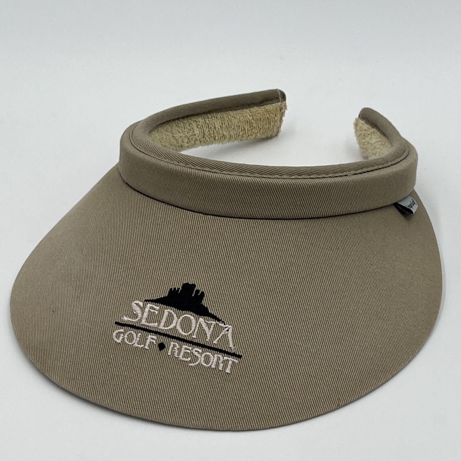 Sedona Golf Resort Imperial Visor Vintage Beige Sun… Gem