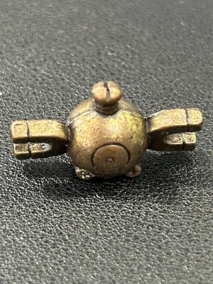 Pokemon Magnemite Bronze Metal Collection Mini Figure 1'' Diecast Gacha Japan