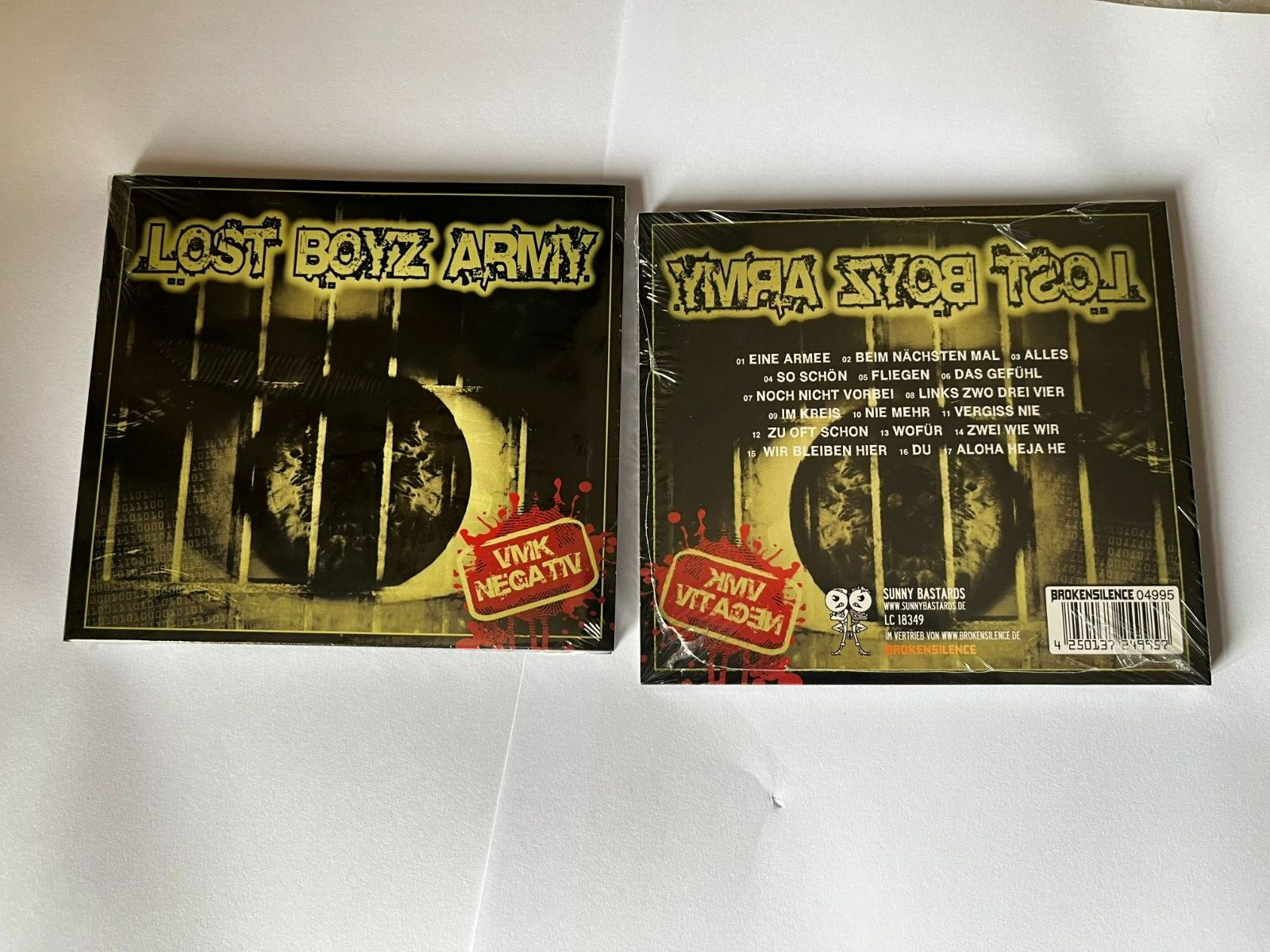 LOST BOYZ ARMY - VMK Negativ CD Oi! punk DIGIPAK NEW SEALED