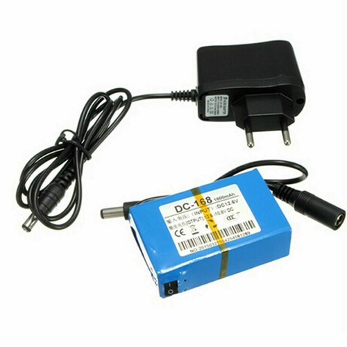 12V DC1800~20000mAh Tragbarer Wiederaufladbarer Lipo Akku mit Ladegerät - Afbeelding 12 van 23