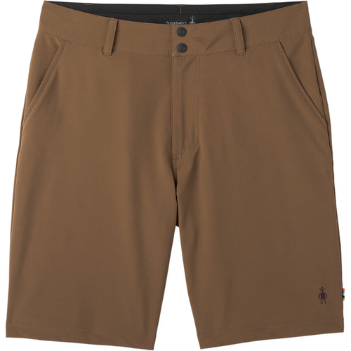 Smartwool Merinowolle Sport Shorts Herren M hellbraun Bourbon Feld leicht 10" Neu mit Etikett - Bild 1 von 2
