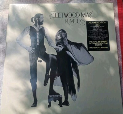 rumours By fleetwood mac 4CD +vinyl +DVD Deluxe Set *Sealed*