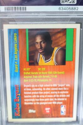 その他 1996-97 Topps Draft Redemption KOBE Kobe Bryant 1996-1997 Topps Draft Picks Redemption #13 RARE