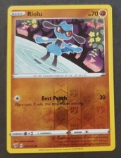 Pokemon 90/185 RIOLU Vivid Voltage Reverse Holo pack fresh✨NM/MT