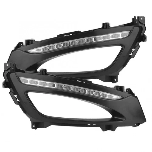 For Kia Optima K5 2011-2013 DRL Daytime Running Driving LED Light Fog Lamp Pair - Picture 5 of 6