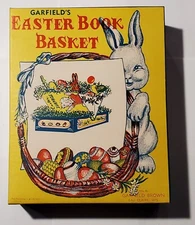 11 VINTAGE GARFIELD'S EASTER BUNNY RABBIT EGGS BOX LOT GRAPHICS EMPTY OLD STOCK 
