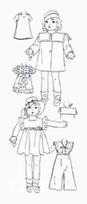 18" Doll Clothing Pattern  443