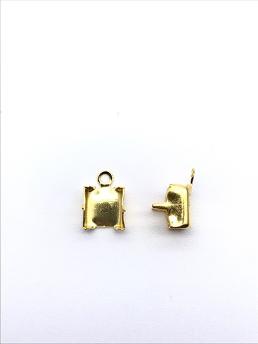 Rhinestone Jewellery Cup Chain Ends Ring Lobster clasp’s for Chain Link - Picture 3 of 34