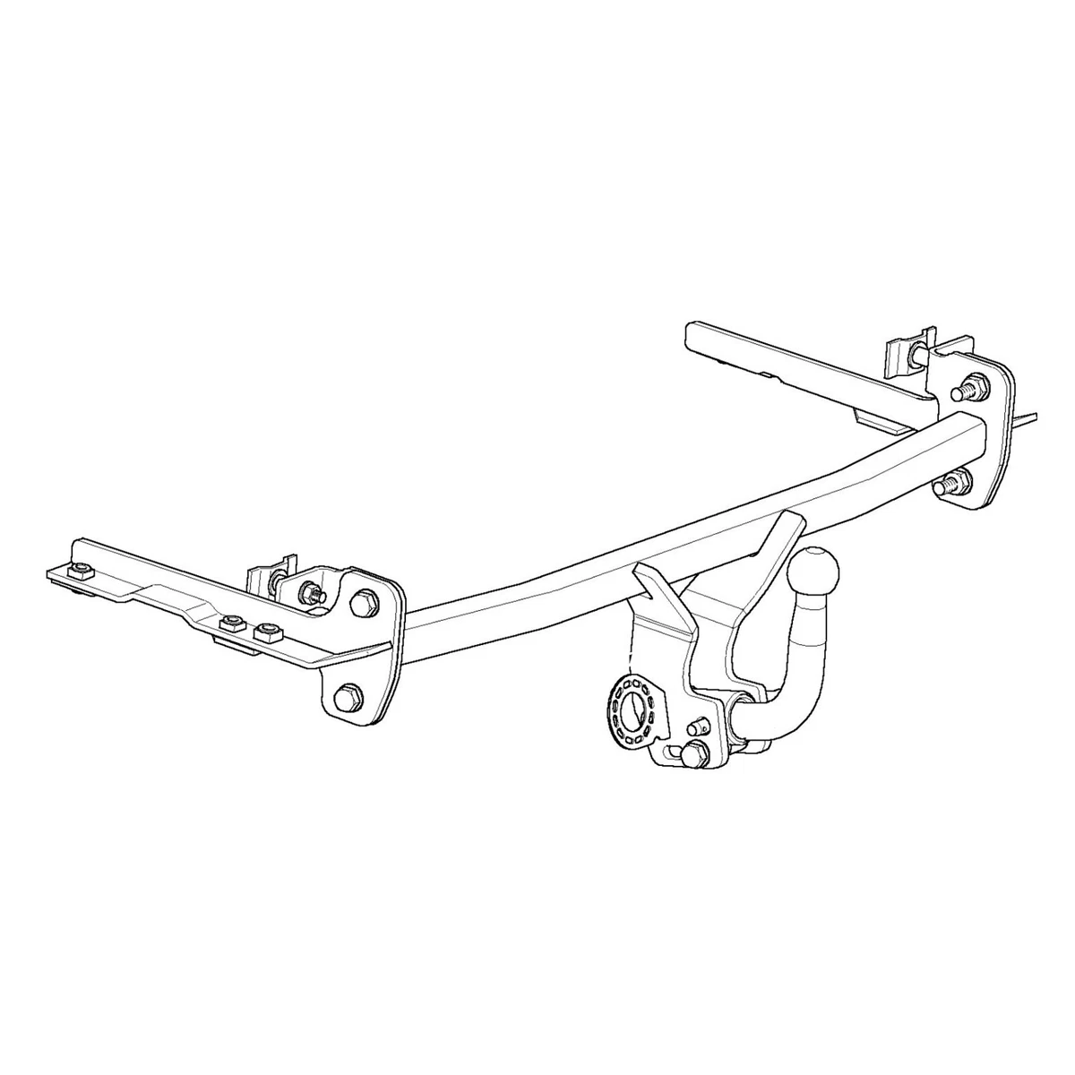 Westfalia Towbar for Honda Jazz 2002 2008 Detachable Tow Bar