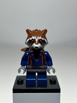 LEGO Rocket Raccoon Minifigure 76254 Marvel Guardians Of The Galaxy NEW