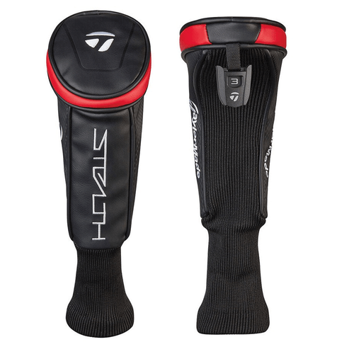 TAYLORMADE STEALTH GOLF HEADCOVERS DRIVER, FAIRWAY & RESCUE COVERS - MULTIBUY - Picture 3 of 3