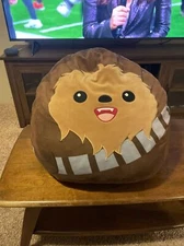 Squishmellow 20" Chewy Chewbacca Star Wars Large Giant Wookiee Plush Stuffed Toy