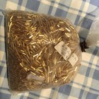 Vintage Czech Bugle Beads Straight Silver Lined Gold  7 Mm Size #3 — photo 4