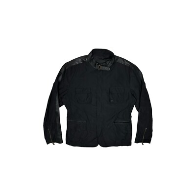 Richmond X by John Richmond Biker-Stil Jacke schwarz Herren XL Made in Italy