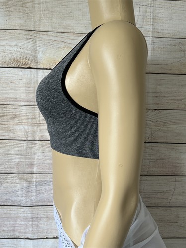 Old Navy Active Go-Dry Gray Racerback Sports Bra Size XS - Picture 2 of 6
