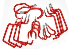 20 PC STORAGE HOOK Assortment 10PC Set Hanging Bike, Ladder, Tools & Much More