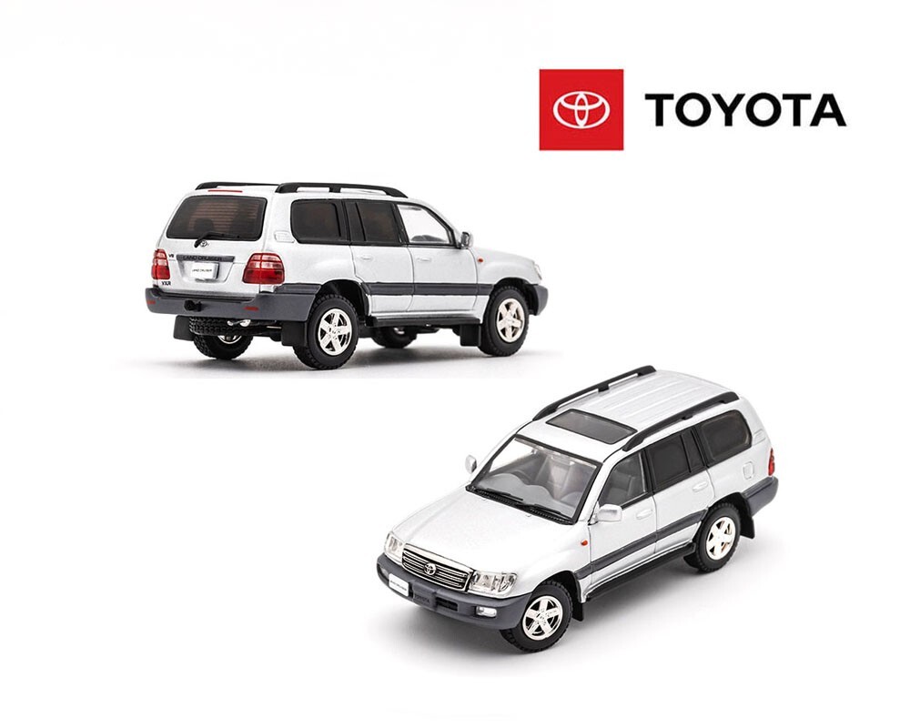 GCD Toyota Land Cruiser 100 (RHD) Silver 1/64