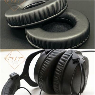 Soft Leather Ear Pads Foam Cushion For Beyerdynamic DT 770 DT