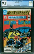 Brave and the Bold #200 CGC 9.8 DC 1983 1st Batman and the Outsiders L10 222 cm