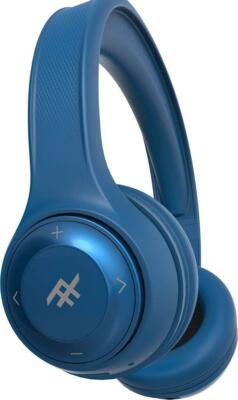 iFrogz Aurora Geräuschisolierende Bluetooth Kopfhörer On-Ear-Steuerung und Mikrofon blau