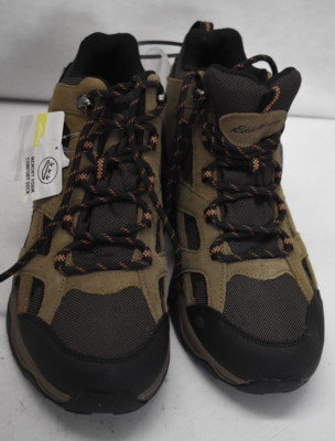 Eddie Bauer Waterproof Hiking Boots Mens Brown Leather Trail Shoes Mid Top 10 Amazon.com | Eddie Bauer mens | Rockey Waterproof Hiking  main image 2