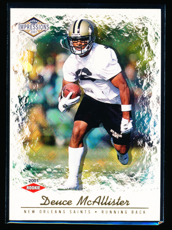 Deuce McAllister Pacific Impressions #183 Hobby Red Backs