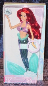 Disney Store Ariel Singing Doll 11/" NEW The Little Mermaid