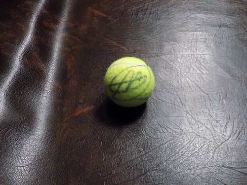 Pallina da Tennis Internazionali d'Italia 2024 Autografata da Rune e