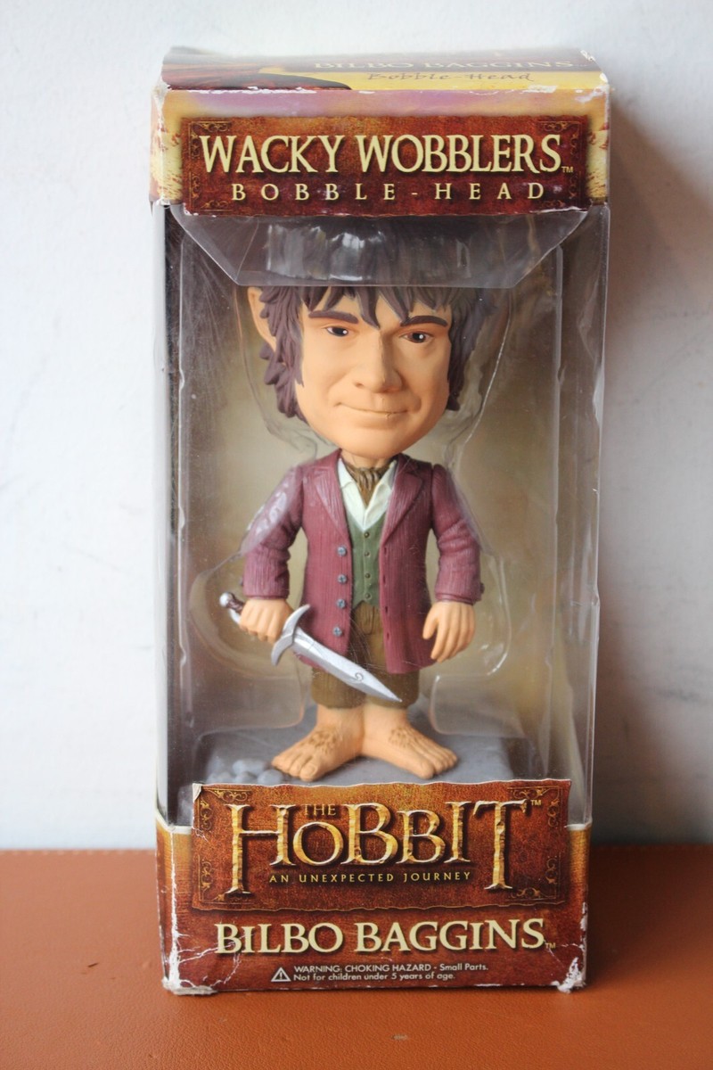 The Hobbit Bilbo Baggins Wacky Wobblers Bobble-Head Funko | eBay